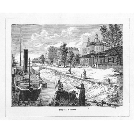 "Przystań w Pińsku. (3809)"