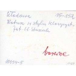 "Kłodawa Ratusz w stylu klasycyst. fot. W. Stasiak 15-152 10054-5 barwne"