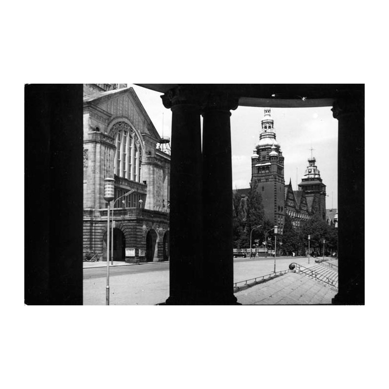 "Szczecin Wały Chrobrego Prez. WRN i Muzeum [...] Rok 1963"