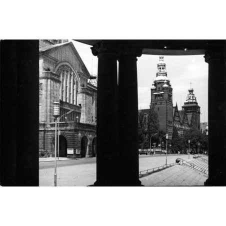 "Szczecin Wały Chrobrego Prez. WRN i Muzeum [...] Rok 1963"