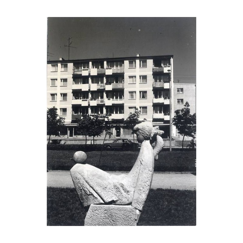 "Leszno. Nowe budow. przy ul. Westerplatte fot. R. Reed 60-362 60551 barwne"