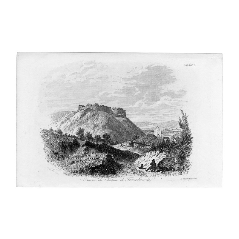 "Ruines du Château de Trembowla"