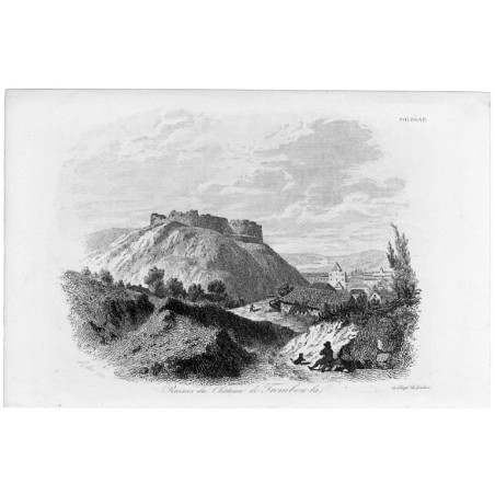 "Ruines du Château de Trembowla"
