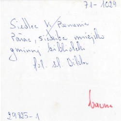 "Siedlec k/Poznania. Pałac, siedziba miejsko gminnej biblioteki fot. St. Wiktor 71-1029 29825-1 barwne"
