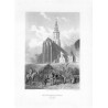 Katholische Kirche zu Schweidnitz im Jahr 1866 / "KATHOLISCHE KIRCHE zu Schweidnitz im Jahr 1866."