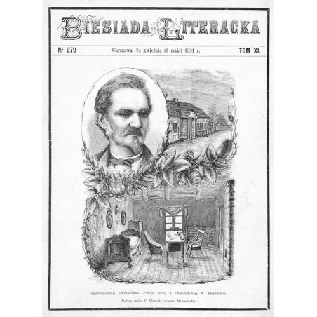 Aleksander Tyszyński. Dwór jego i pracownia w Miassocie / "ALEKSANDER TYSZYŃSKI. DWÓR JEGO I PRACOWNIA W MIASSOCIE. (Podług szki