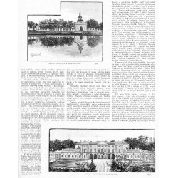 Białystok / Hieronimowo / Troki: [1] "BRAMA PAŁACOWA W BIAŁYMSTOKU. 7401" [2] "PAŁAC BRANICKICH W BIAŁYMSTOKU.  7402" [3] "POM