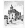 "Das alte Rathaus in Tarnów."