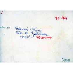 "Poznań - Targi Fot. St. Jabłońska 1980 r - 20,0 71-711 58910 Barwne"