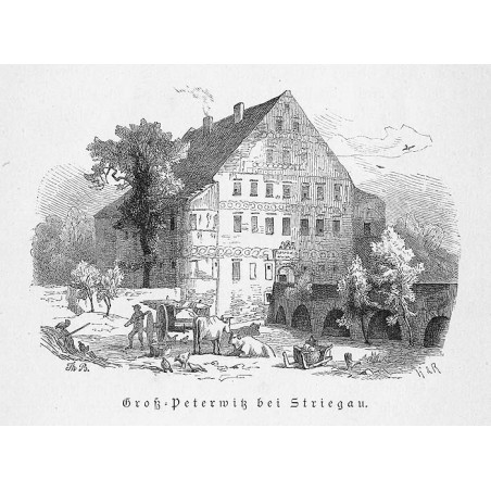 "GroßPeterwitz bei Striegau."