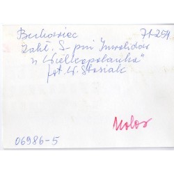 "Bukowiec Zakł. S-pni Inwalidów "Wielkopolanka" fot. W. Stasiak 71-254 06986-5 kolor"