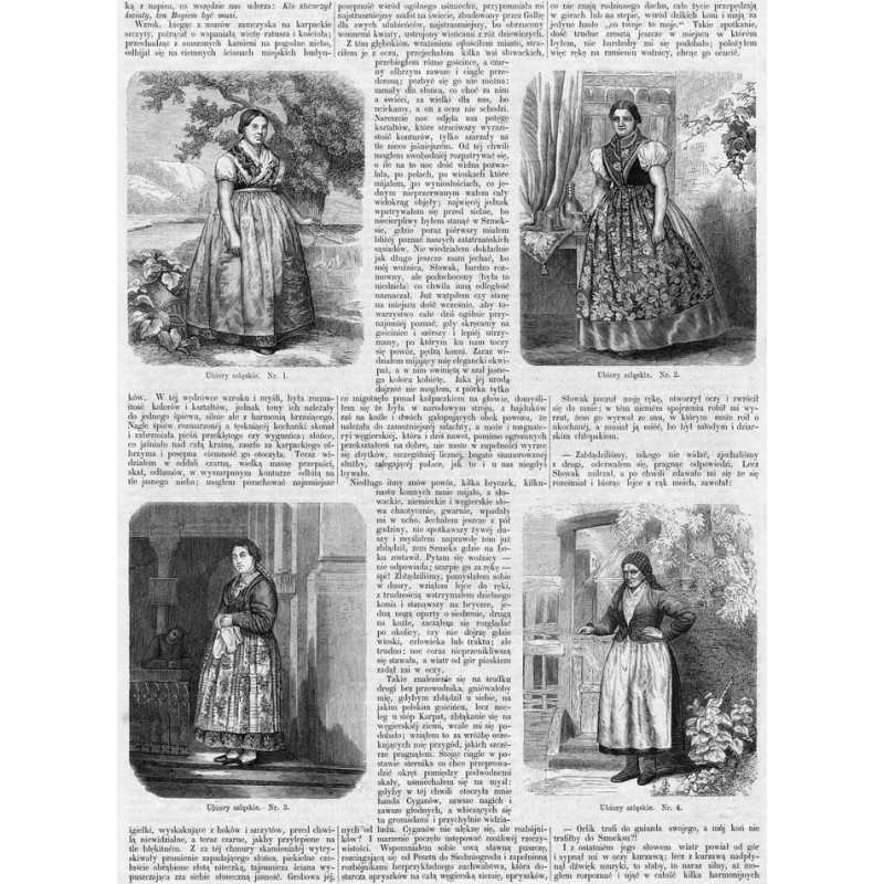 [1] "Ubiory szląskie. Nr. 1." [2] "Ubiory szląskie. Nr. 2." [3] "Ubiory szląskie. Nr. 3." [4] "Ubiory szląskie. Nr. 4." / oko