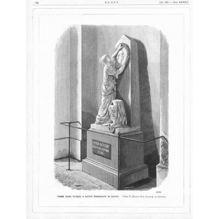 "Pomnik Artura Grottgera w kościele Dominikanów we Lwowie. [...] (5923)"