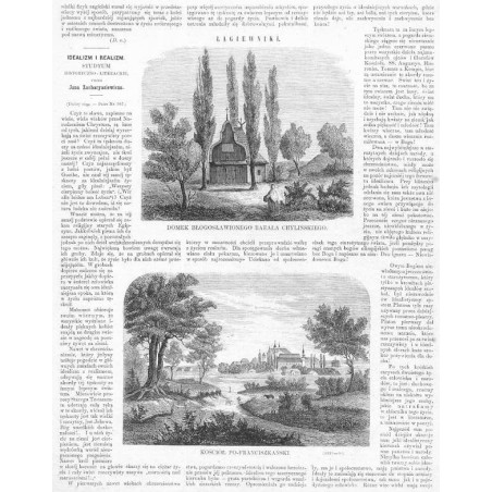 [1] Łagiewniki. Domek błogosławionego Rafała Chylińskiego [2] Kościół pofranciszkański / [1] "ŁAGIEWNIKI. DOMEK BŁOGOSŁAWIONEGO