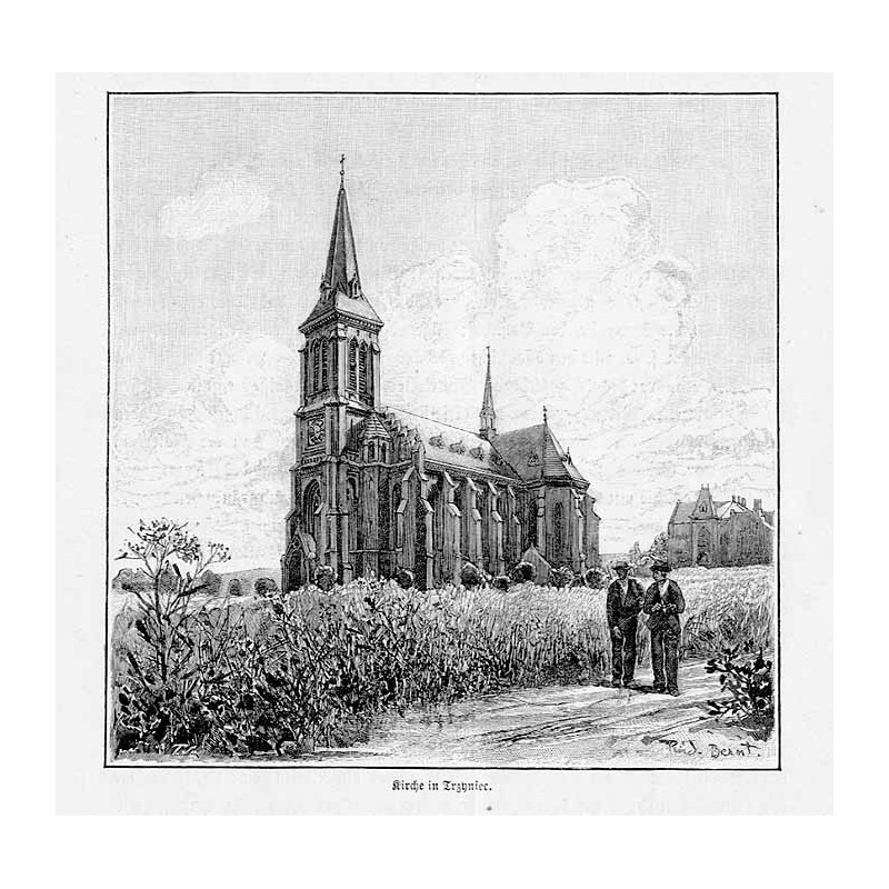 "Kirche in Trzyniec."