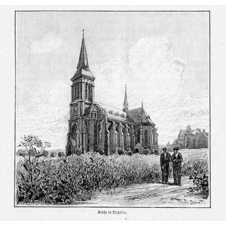"Kirche in Trzyniec."