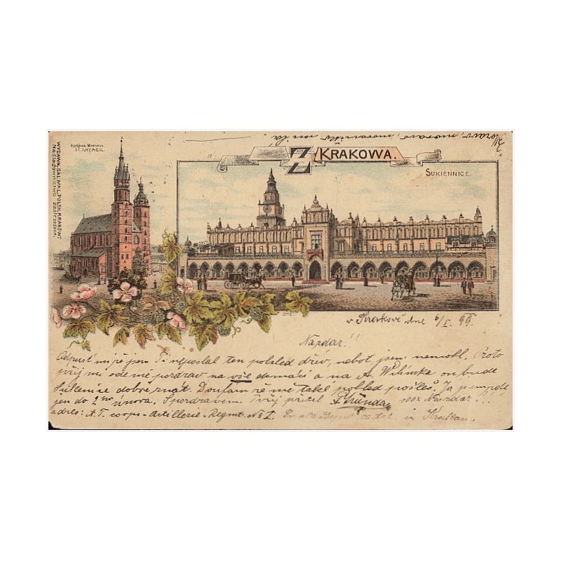 Z Krakowa. Kościół Maryacki MARYACKI. Sukiennice. 2118