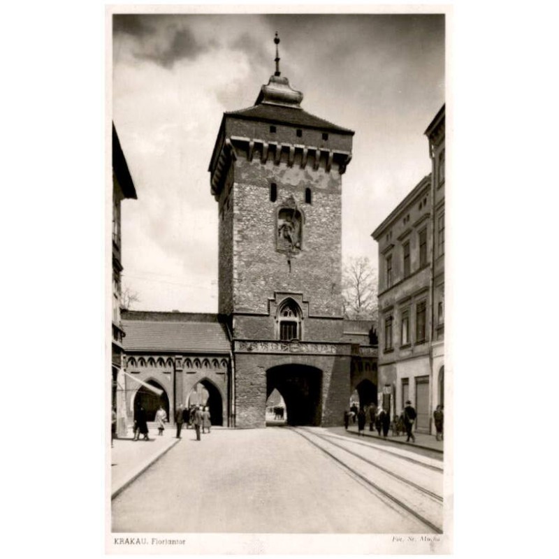 Krakau. Floriantor. Fot. St. Mucha