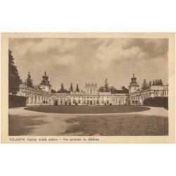 Wilanów. Ogólny widok pałacu. - Vue générale du château