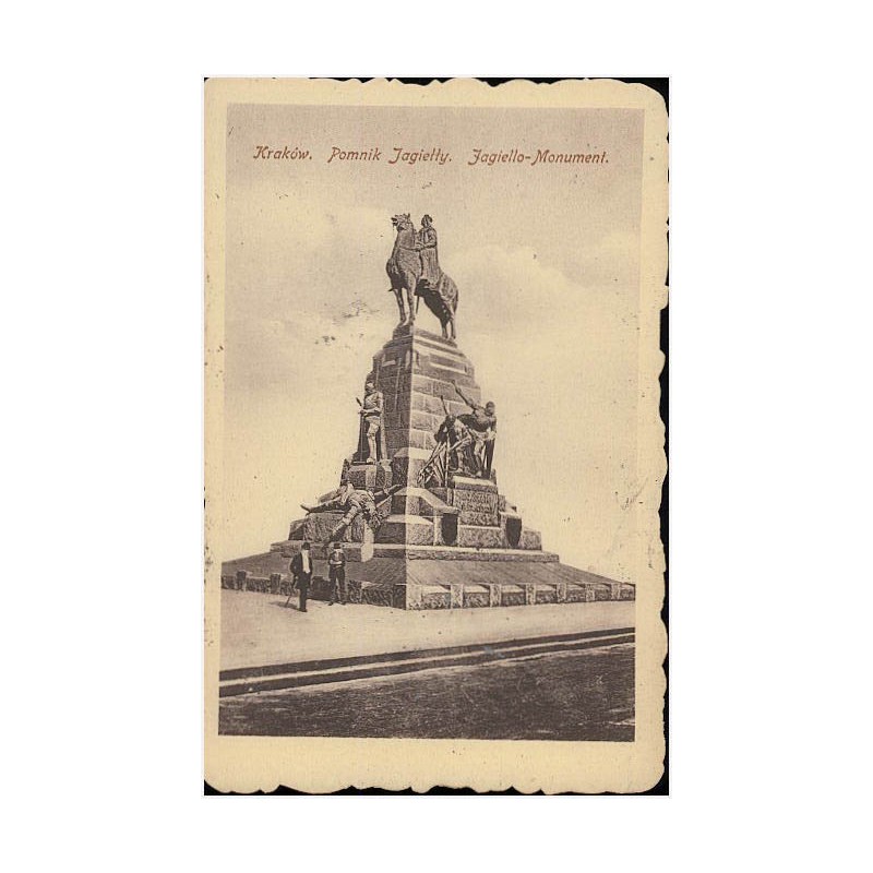 Kraków. Pomnik Jagiełły. Jagiello-Monument