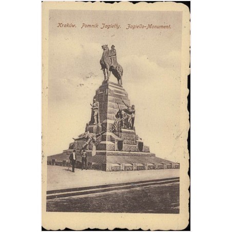 Kraków. Pomnik Jagiełły. Jagiello-Monument