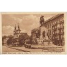 Kraków. Pomnik Jagiełły i kościół św. Florjana. Cracovie. Monument de Jagiełło et l'église de St. Florian
