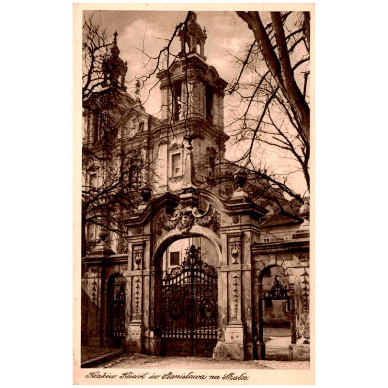 Kraków. Kościół św. Stanisława na Skałce.