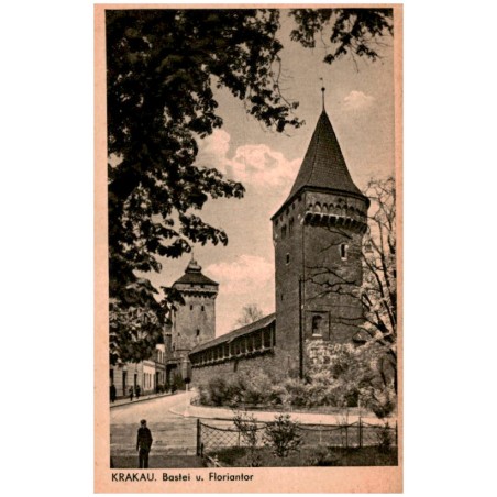 Krakau. Bastei u. Floriantor