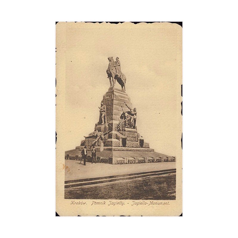 Kraków. Pomnik Jagiełły. - Jagiello-Monument