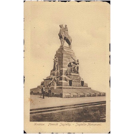 Kraków. Pomnik Jagiełły. - Jagiello-Monument