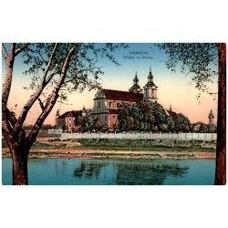 Kraków. Widok na Skałkę.