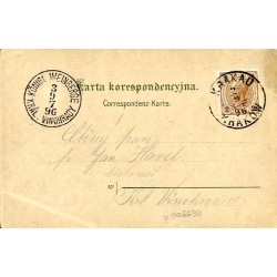 Z Krakowa. Kościół N. Panny Maryi. Sukiennice. Zamek na Wawelu