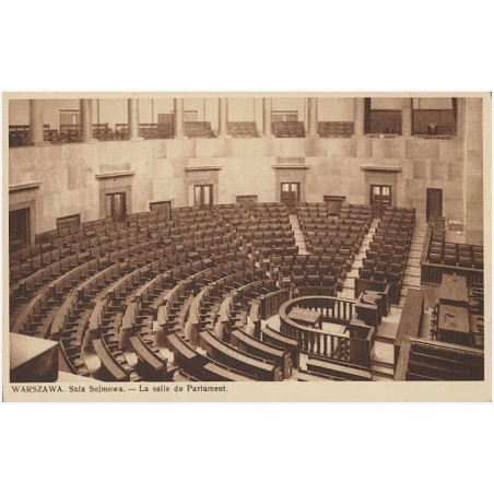 Warszawa. Sala Sejmowa. - La salle du Parlament