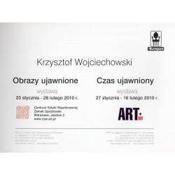 Krzysztof Wojciechowski. Obrazy ujawnione, wystawa, 23 stycznia - 28 lutego 2010 r., Centrum Sztuki Współczesnej Zamek Ujazdowsk