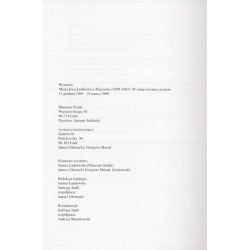 Maria Ewa Łunkiewicz-Rogoyska (1895-1967). W setną rocznicę urodzin. Muzeum Sztuki w Łodzi 13 grudnia 1995 - 24 marca 1996