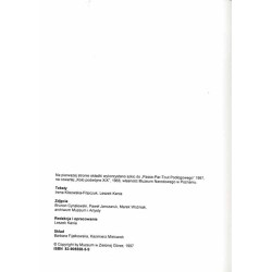 Jan Berdyszak. O antynomiach równoczesnych. Muzeum w Zielonej Górze, maj-sierpień 1997