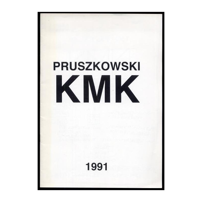 Pruszkowski KMK, 1991 / Pruszkowski: Konstrukcja, materializacji, konceptu