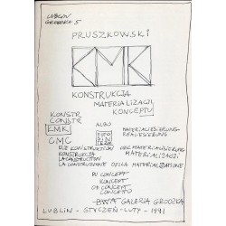 Pruszkowski KMK, 1991 / Pruszkowski: Konstrukcja, materializacji, konceptu
