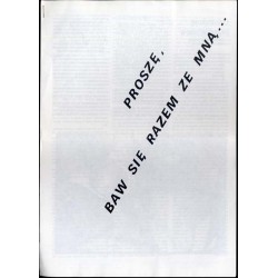 Proszę, baw się razem ze mną...