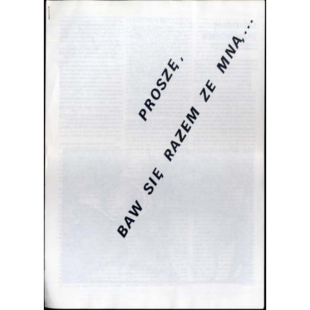 Proszę, baw się razem ze mną...