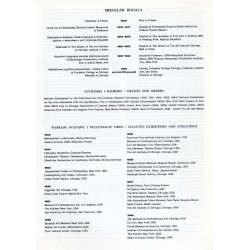 Mirosław Rogala. Prace multimedialne  Multimedia works. Galeria Arsenał, Białystok