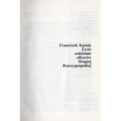 Życie codzienne oficerów Drugiej Rzeczypospolitej