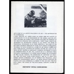 Krzysztof Witold Skórczewski. [Warszawa: Galeria Grafiki i Plakatu, 1980]