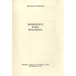 Beskidzkie echa wolności