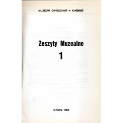 Zeszyty Muzealne 1 (1989) / biżuteria patriotyczna / fajans Koło
