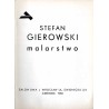 Stefan Gierowski. Malarstwo. Salon BWA, Wrocław ul. Świdnicka 2/4 czerwiec 1980