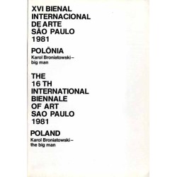The 16th International Biennale of Art Sao Paulo 1981 Poland Karol Broniatowski - the big man