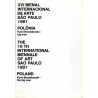 The 16th International Biennale of Art Sao Paulo 1981 Poland Karol Broniatowski - the big man