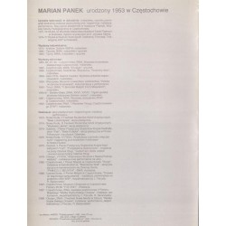 Marian Panek. Malarstwo. "Wyobraźnia przestrzeni". Galeria Pryzmat, styczeń-luty 1993
