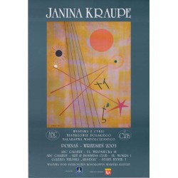 Janina Kraupe Wystawa z cyklu Mistrzowie Polskiego Malarstwa Współczesnego Poznań - wrzesień 2003 Abc Gallery - ul. Wroniecka 18